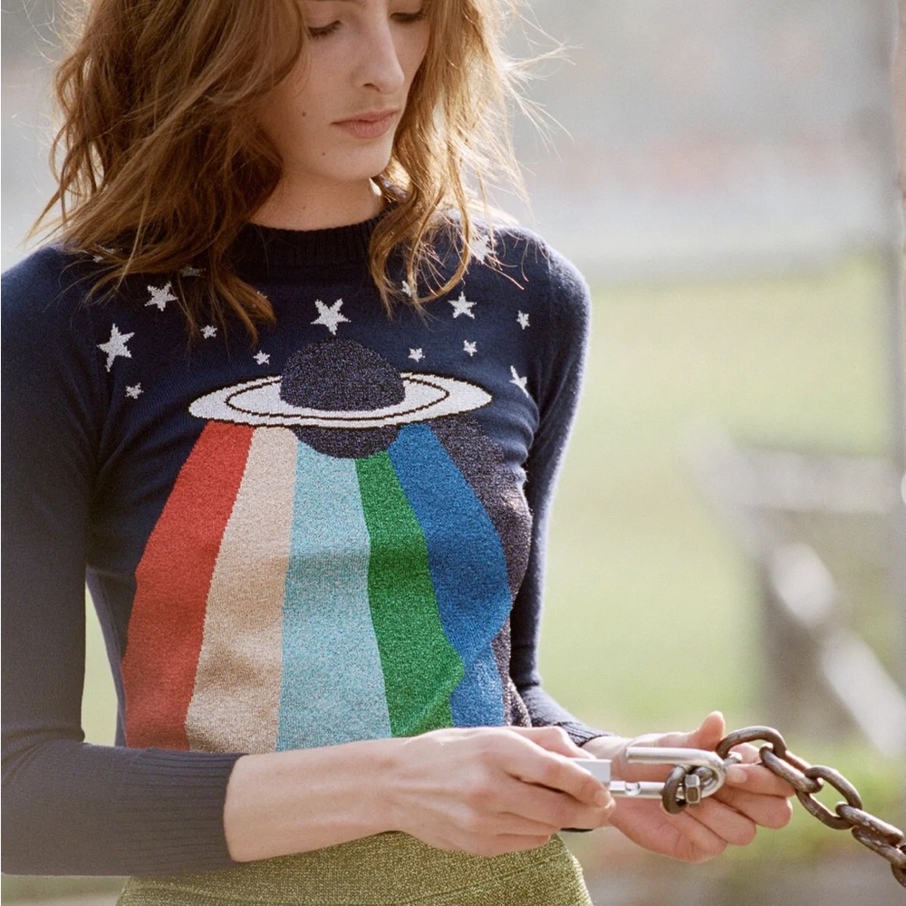 Stoned Immaculate x David Bowie Limited Edition Major Tom sweater 🌈👩‍🎤